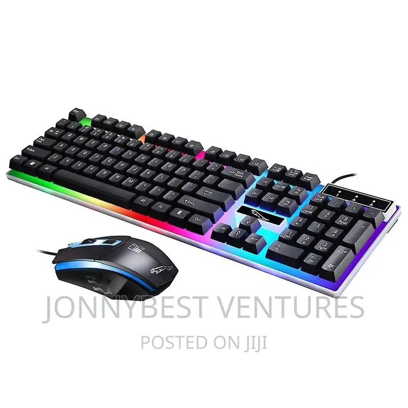 2in1 Gaming Keyboard Usb Keyboard and Mouse Backlight