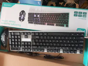 2in1 Gaming Keyboard Usb Keyboard and Mouse Backlight