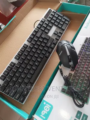 2in1 Gaming Keyboard Usb Keyboard and Mouse Backlight
