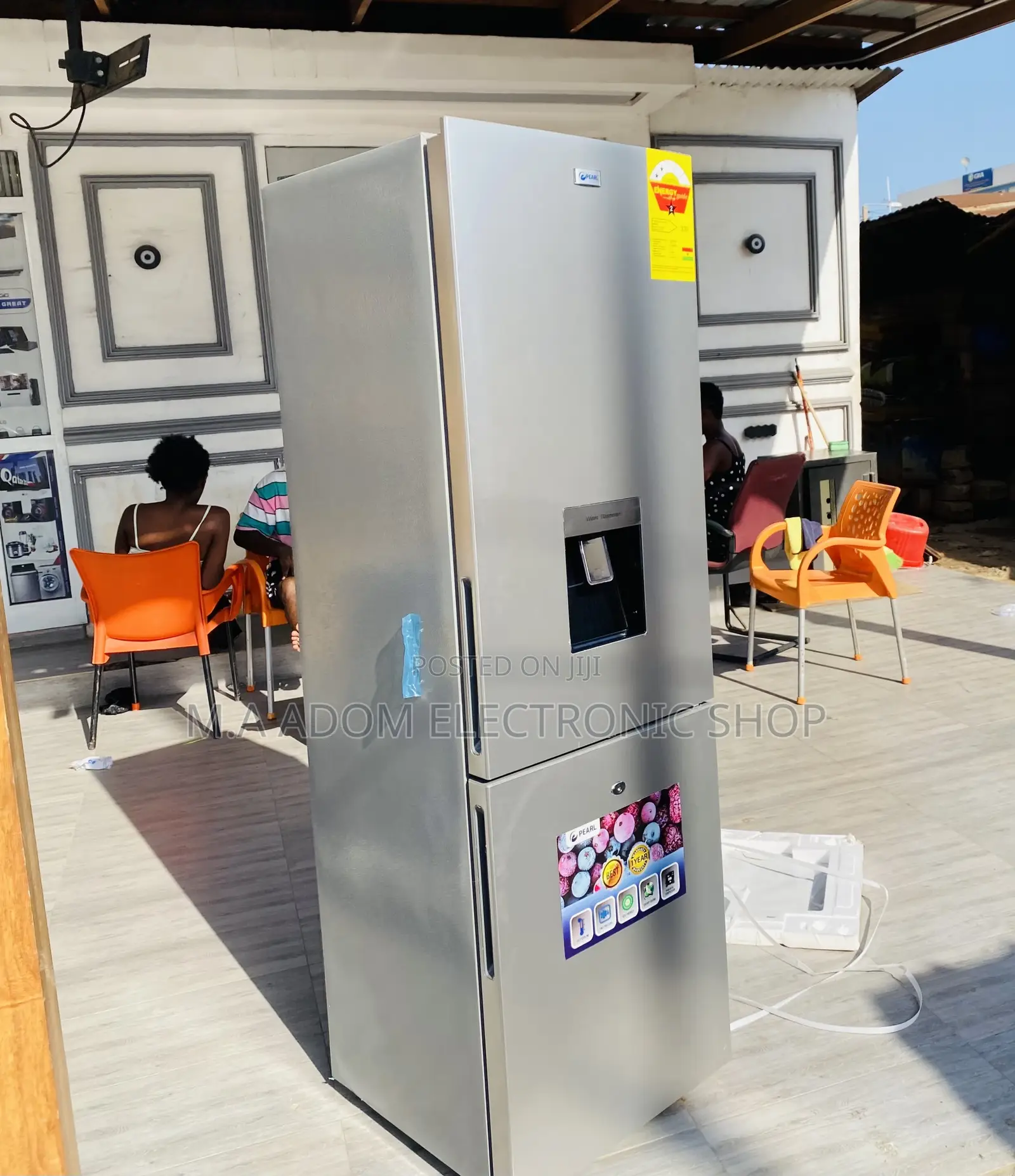 Budget-Friendly Pearl Pf-330bwd Double Door Refrigerator.
