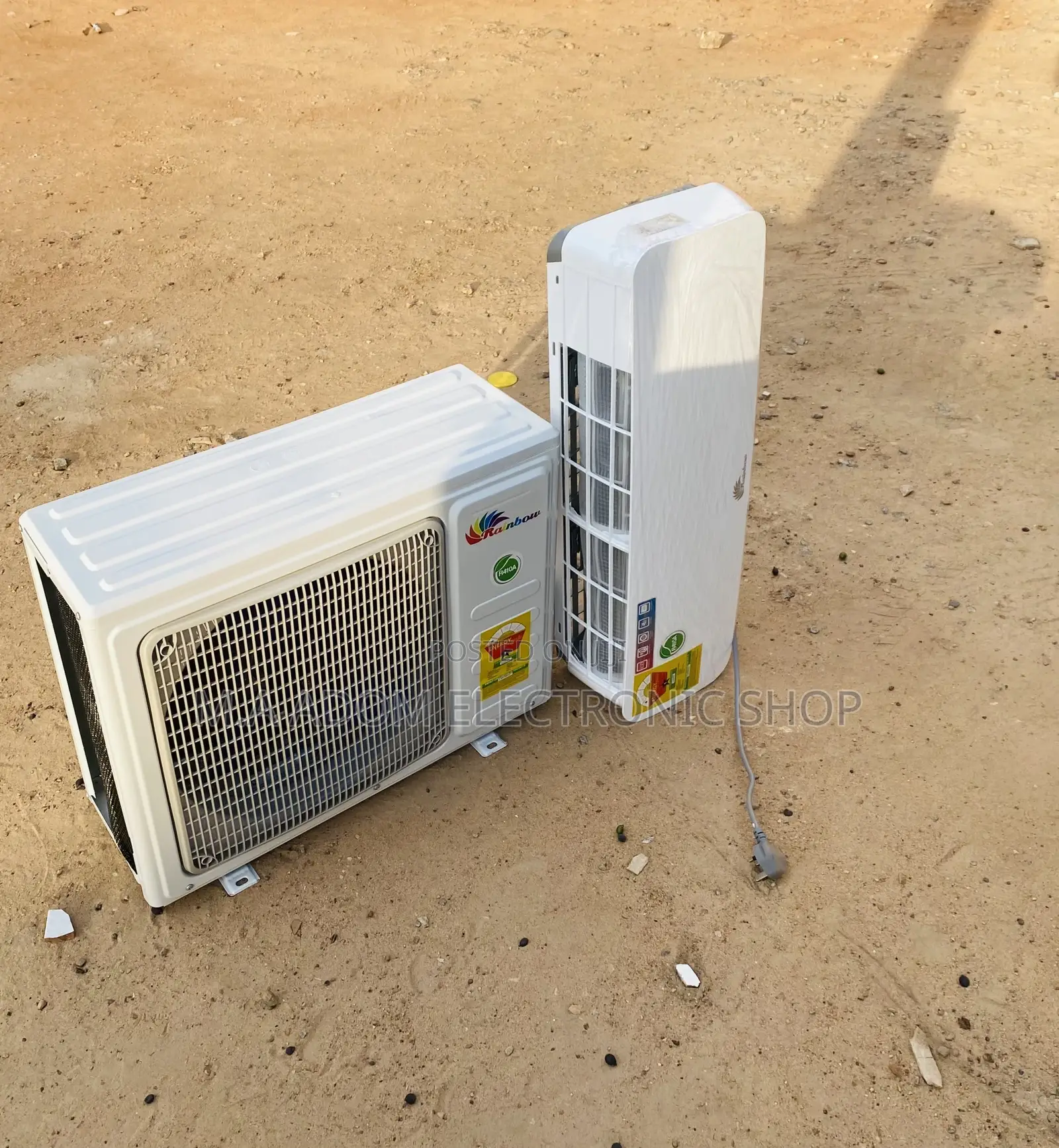 Energy Efficiently Rainbow 1.5hp Electric Air Conditioner.