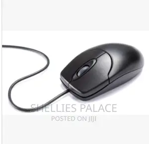 Capo Durable Usb Wired Mouse Black