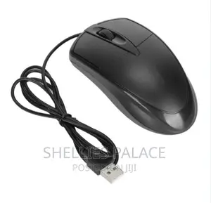 Capo Durable Usb Wired Mouse Black
