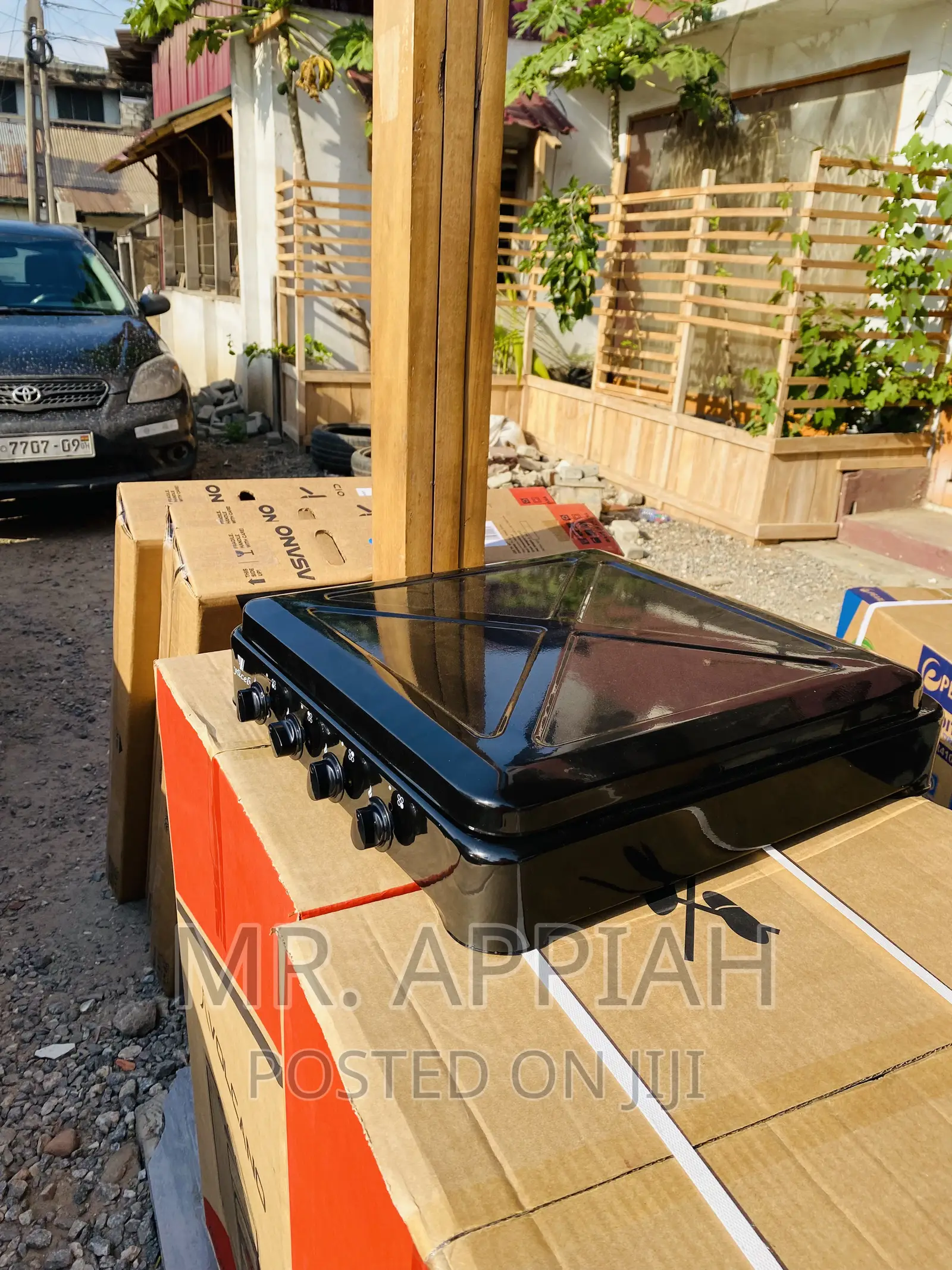 Shop Quality Yucel Table Top 4 Gas Stove(Black).