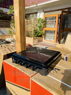 Shop Original Yucel Table Top 4 Gas Burner(Black).