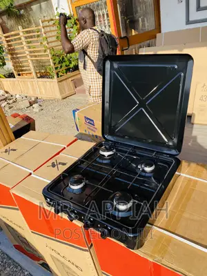 Super Quality Yucel 4 Gas Stove(Table Top)Black.
