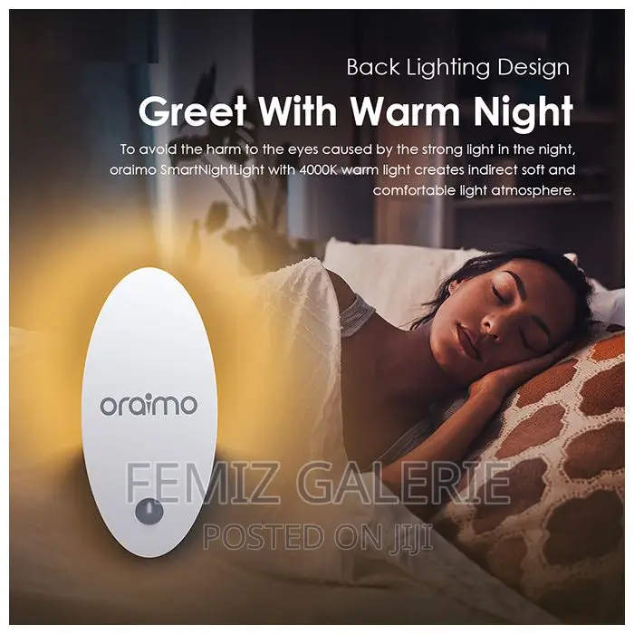 Oraimo Smart Rechargeable Led Nightlight