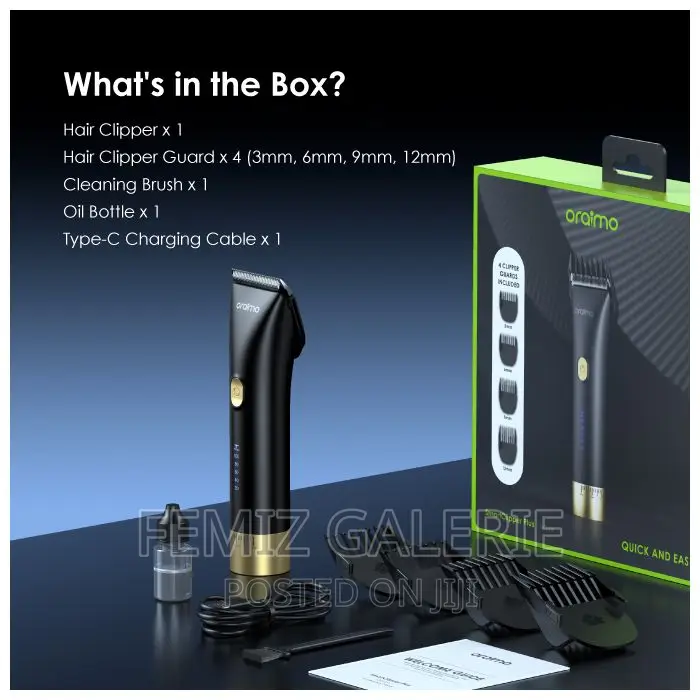 Oraimo Smart Clipper Plus Cordless Hair Clipper