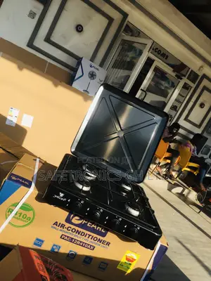 Affordable Table Top 4 Gas Burner Stove Yucel Black