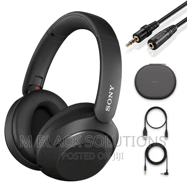 SONY Wh-Xb910n Wireless NC Headphones in Osu Headphones, M Black
