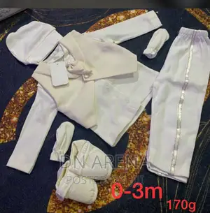 Baby Boy O-3months Baby Christening Dress