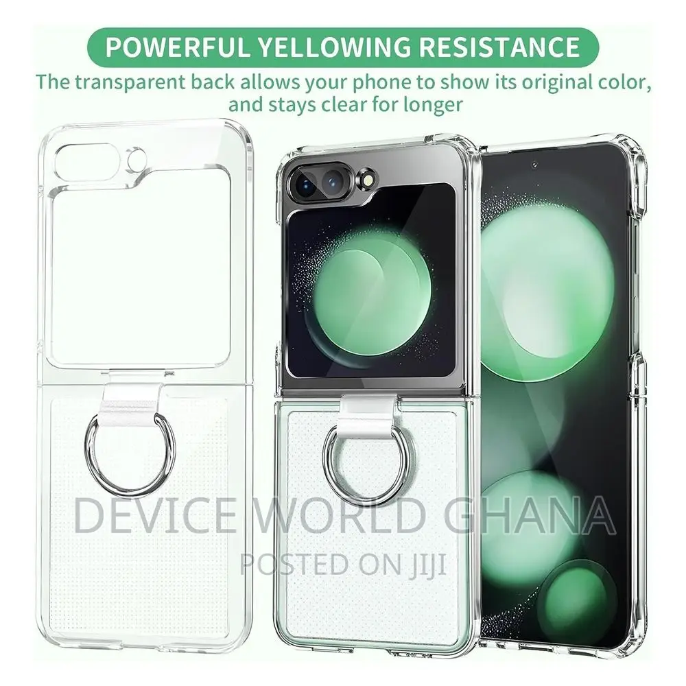 Cess Trans Transparent Frosted Case for Samsung Z Flip 6, 5, 4 ,3