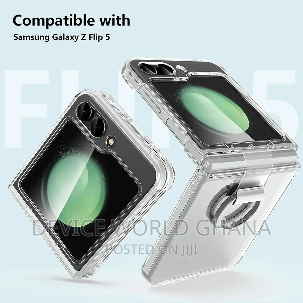 Cess Trans Transparent Frosted Case for Samsung Z Flip 6, 5, 4 ,3