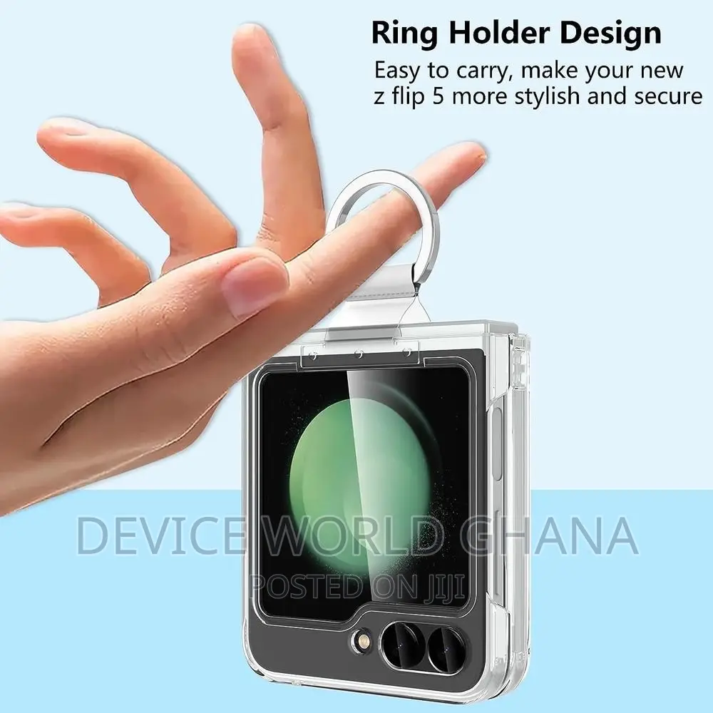 Cess Trans Transparent Frosted Case for Samsung Z Flip 6, 5, 4 ,3