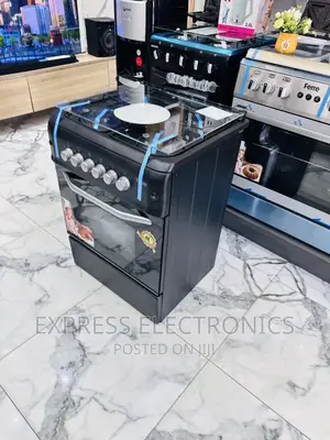 Better and Authentic New Black 60-60 Gas Cooker 4b