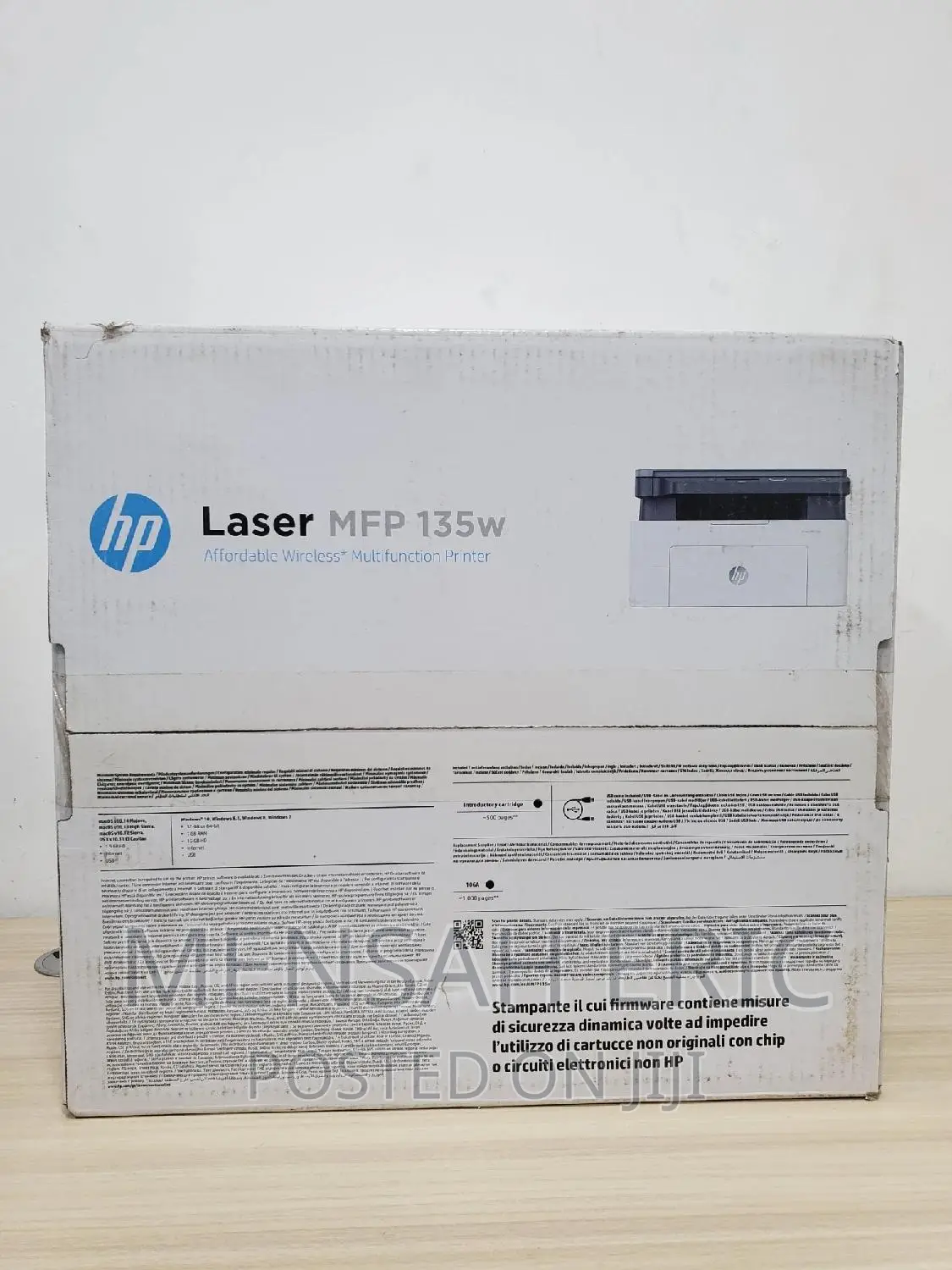 Hp Laserjet MFP 135w Printer