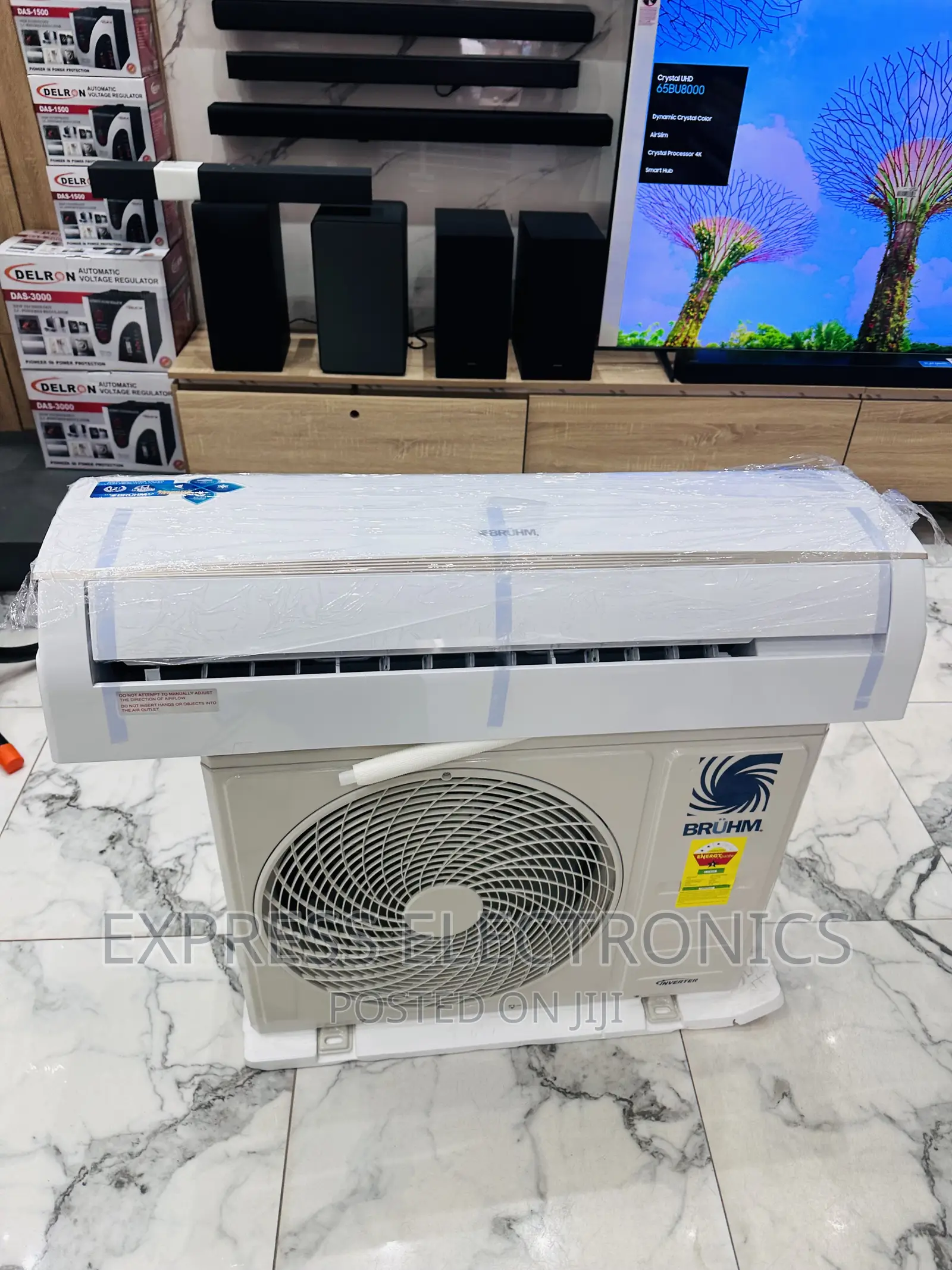 Hurry and Grab Bruhm Split R410 Gas 1.5hp Ac White