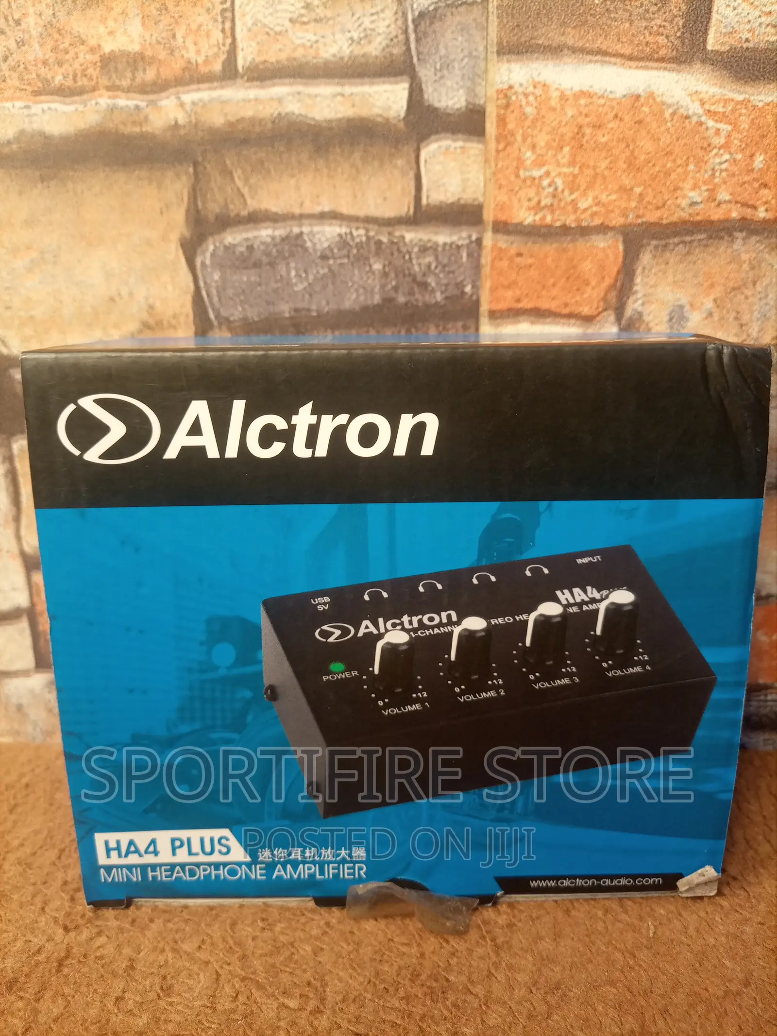 Alctron Ha4 Plus Mini 4-Channel Headphone Amplifier