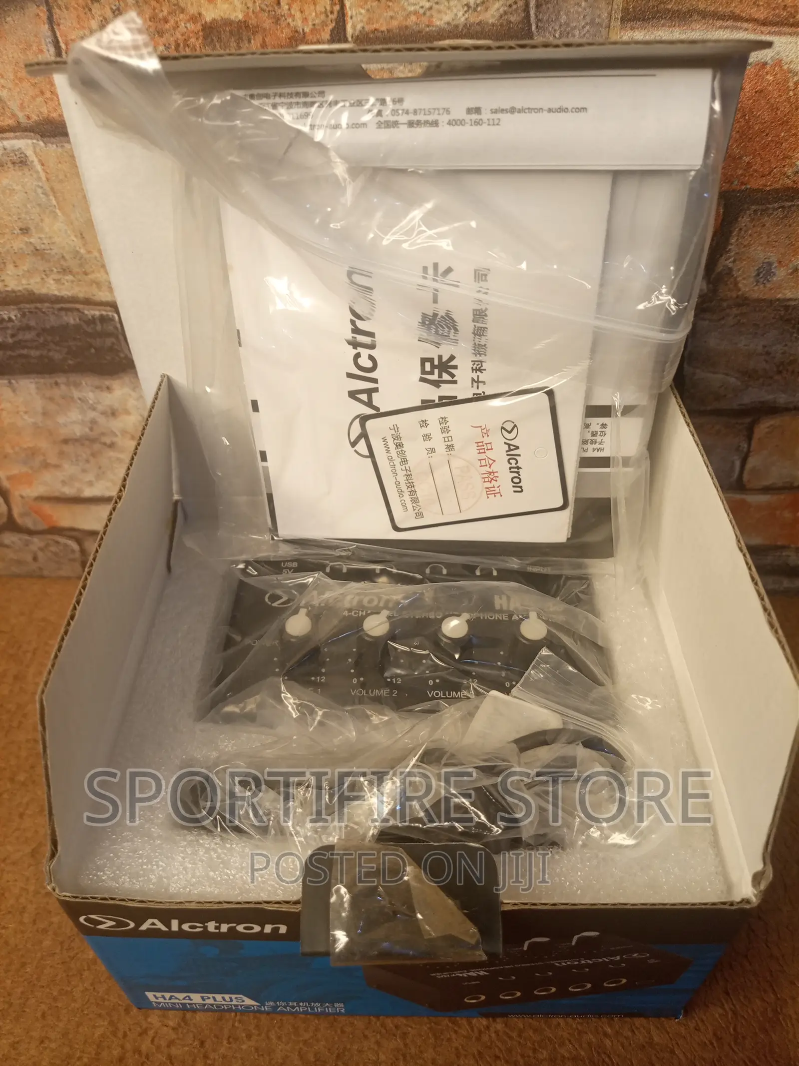 Alctron Ha4 Plus Mini 4-Channel Headphone Amplifier