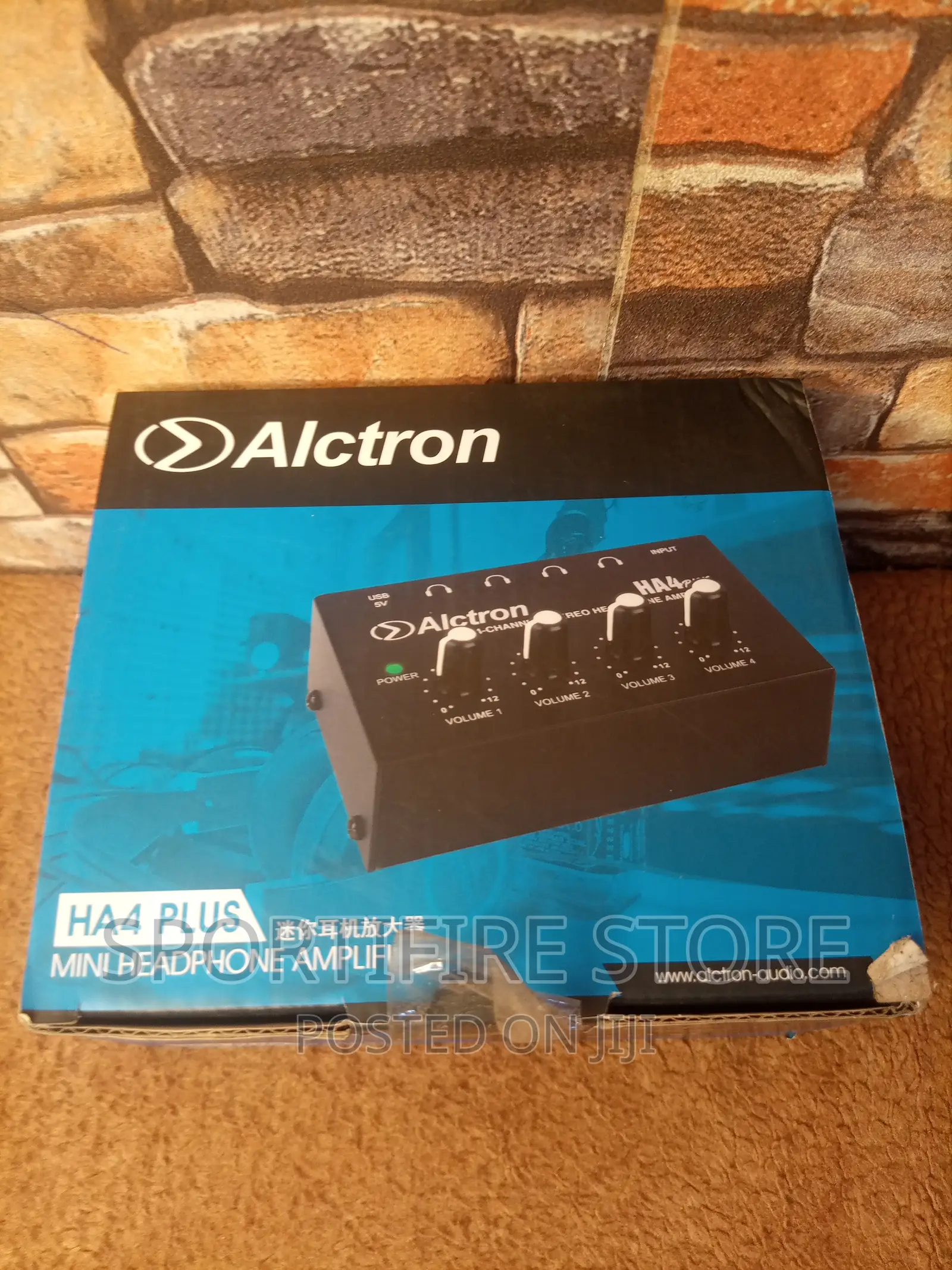 Alctron Ha4 Plus Mini 4-Channel Headphone Amplifier