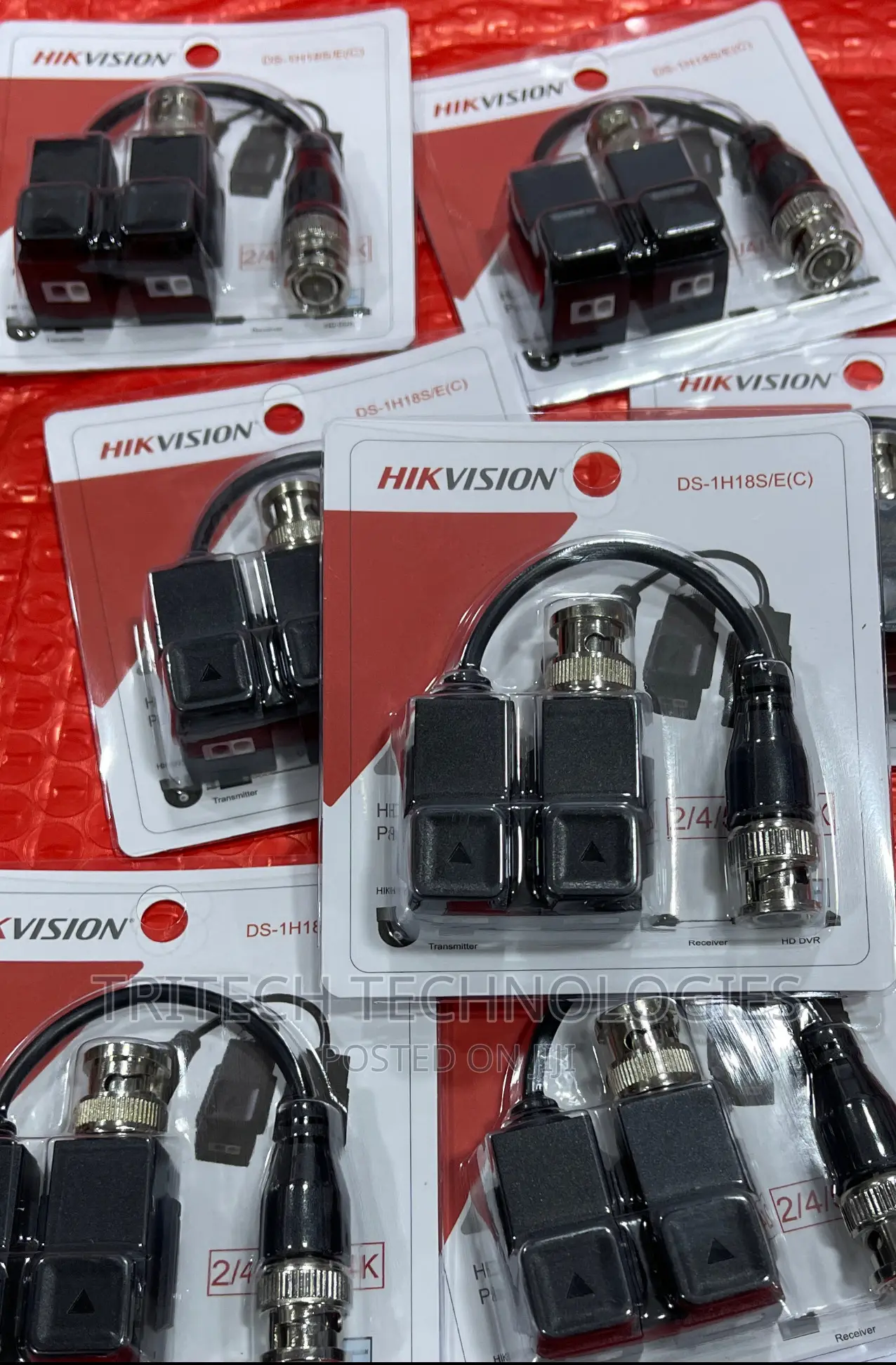 Hikvision Video Balun 1 Channel Resolution 2mp 4mp 5mp 8mp