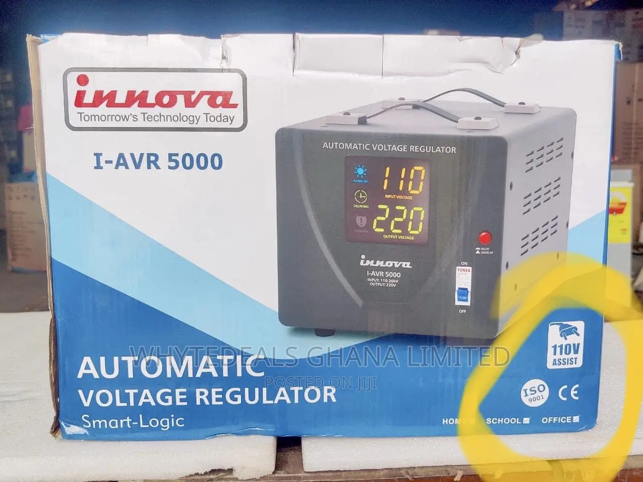 Innova 5000watts Voltage Regulator+Step Down/Up Transformer