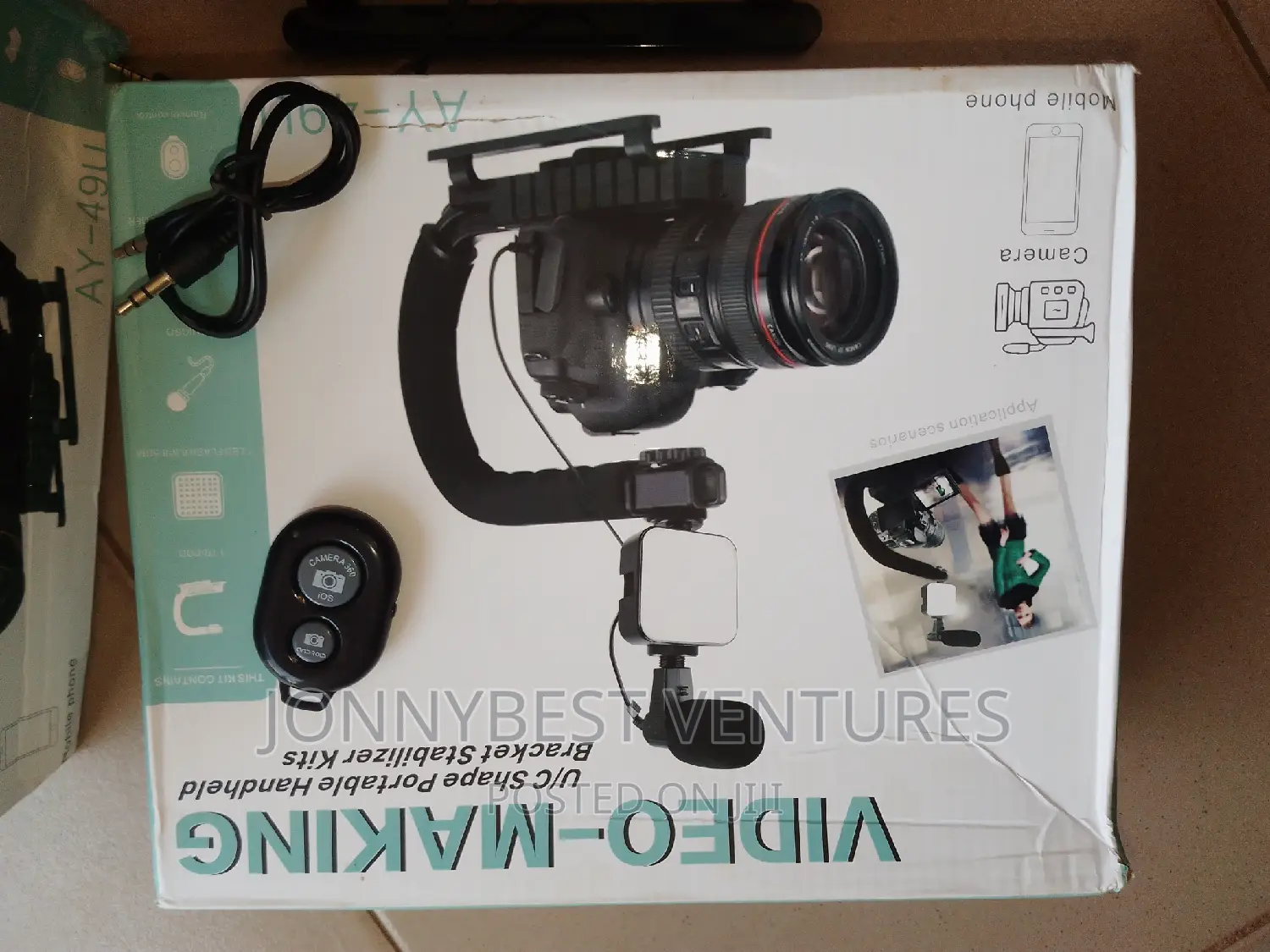 U-Shape Camera/Phone Video Making Kit
