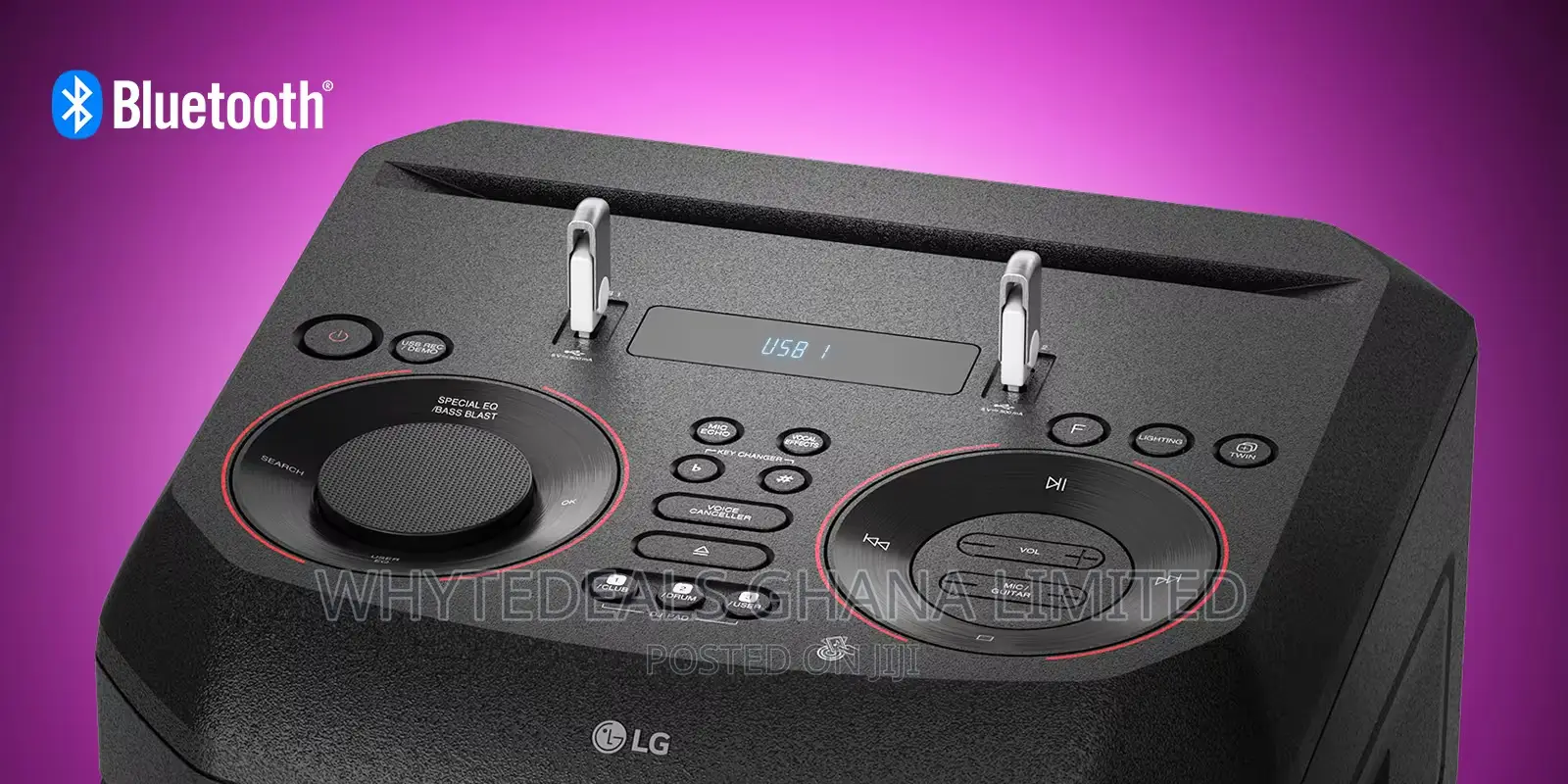 LG Xboom On9 2000watt Powerful Bluetooth Party Sound System