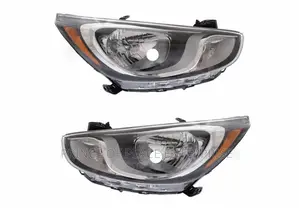Hyundai Accent 2012 2013 Headlight Pair