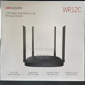 Hikvision 1200mbps Wireless Router Dual Band Extender.
