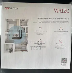 Hikvision 1200mbps Wireless Router Dual Band Extender.