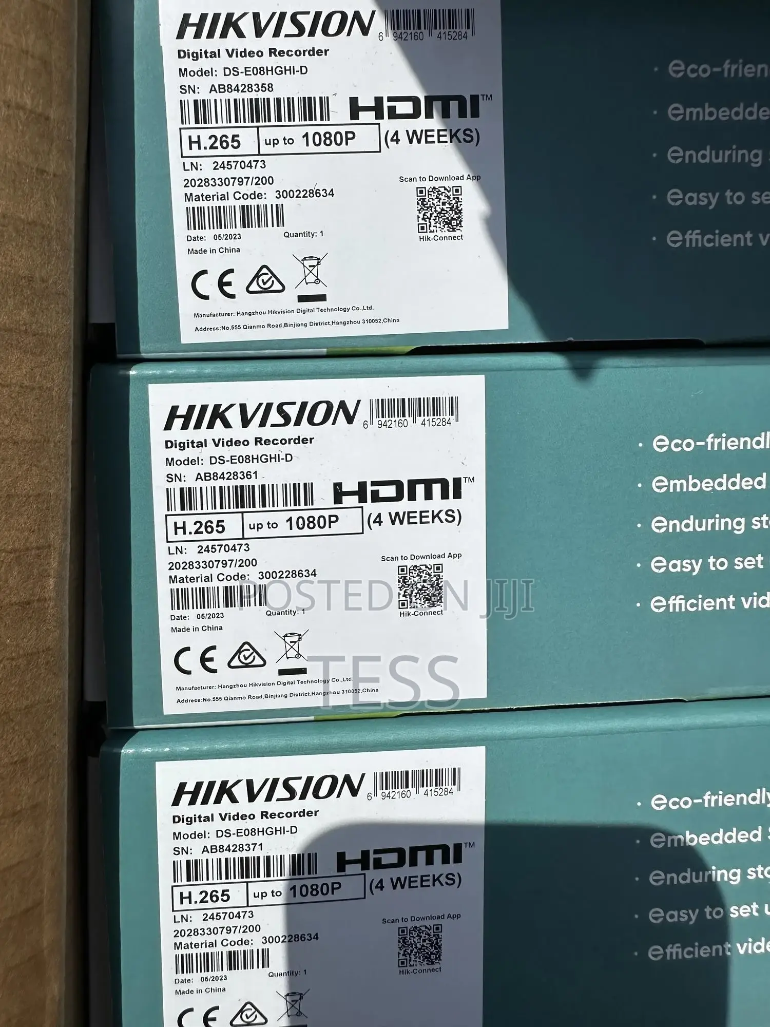 Hikvision 8ch Edvr Ds-E08hghi-D With 1tb Ssd. 2023 Model.