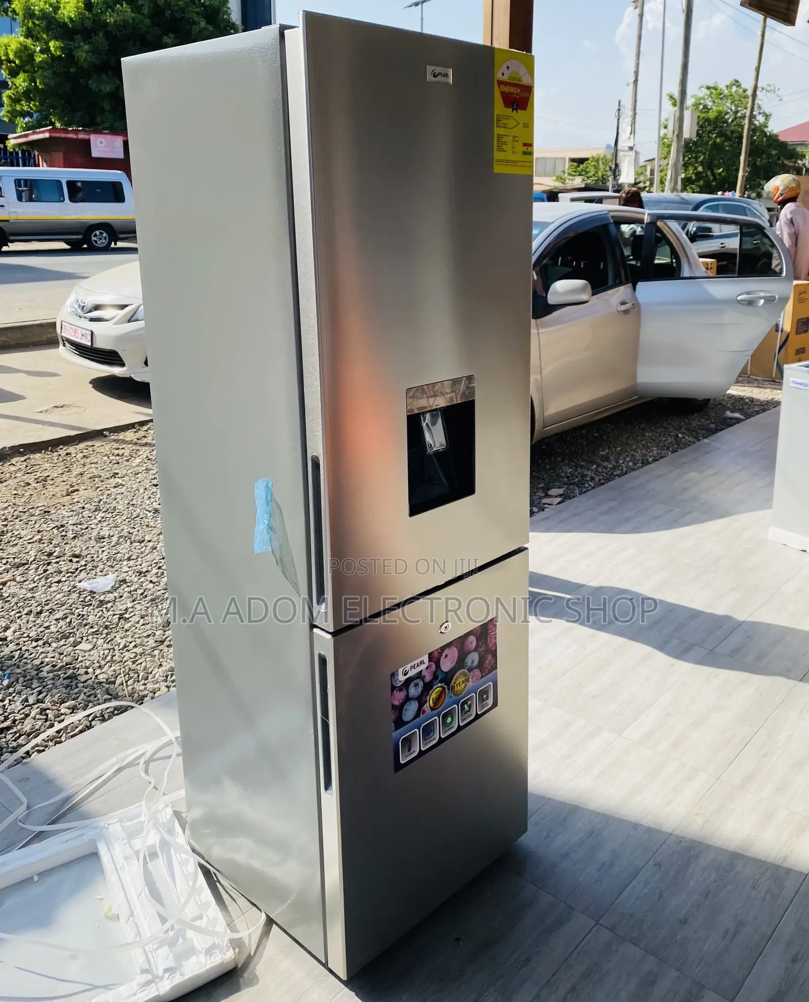Buy Reliable Pearl Pf-330bwd Double Door Electric Fridge.