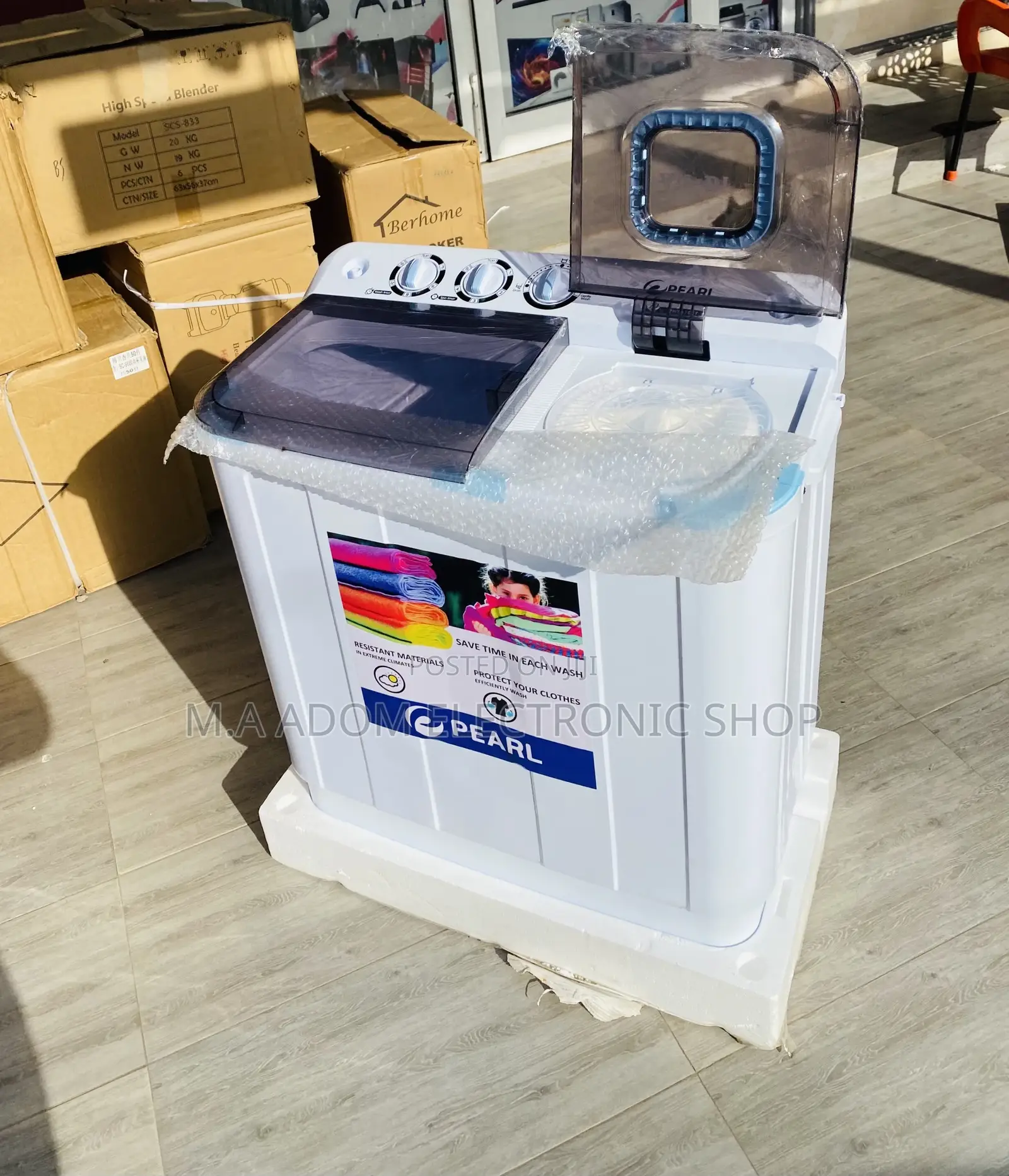 Purchase Authentic Pearl 12kg Top Load Electric Washer 