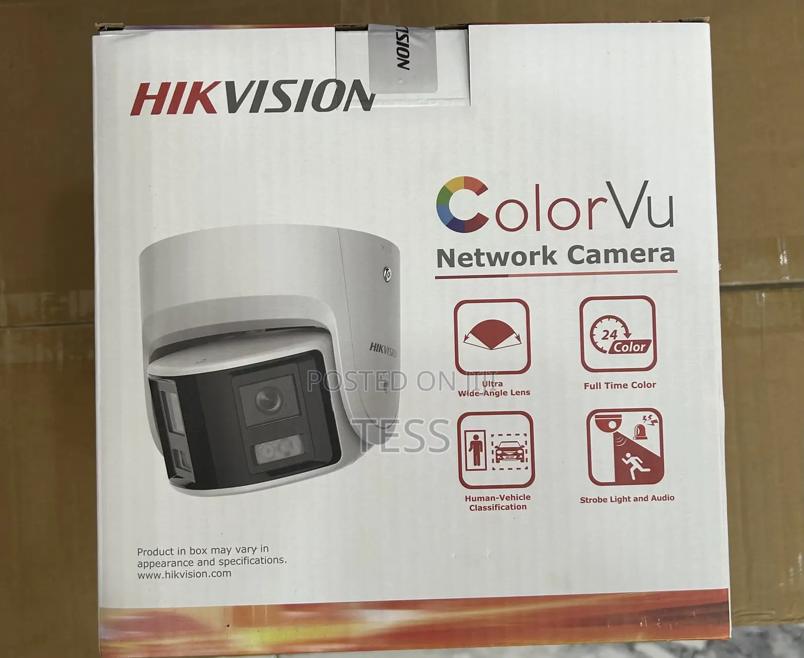 Hikvision 4MP Ip Panoramic Colorvu Fixed Turret.