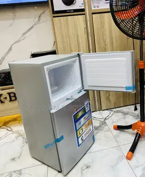 Extremely Cooling Nasco Nasf2-120 2 Door Fridge(Gray).