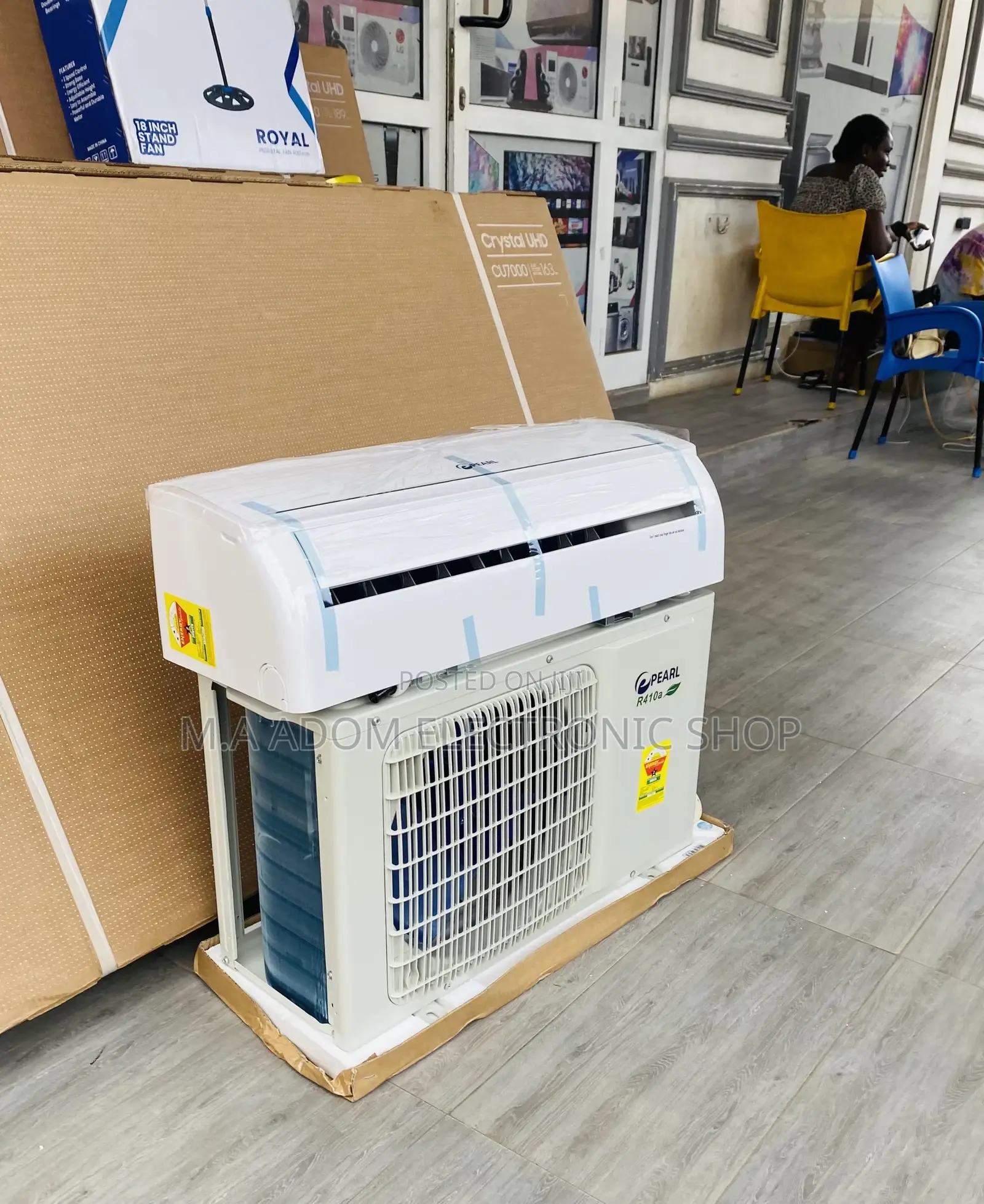High Quality Pearl 1.5hp Split Air Conditioner(White).