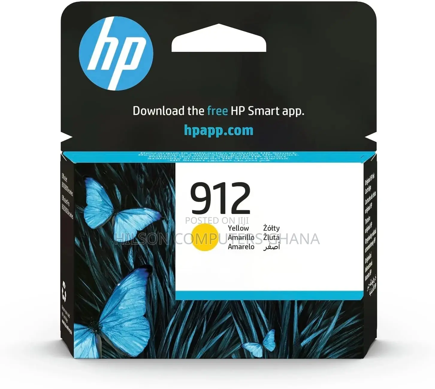 Hp 912 3yl79ae 912 Original Ink Cartridge – Yellow
