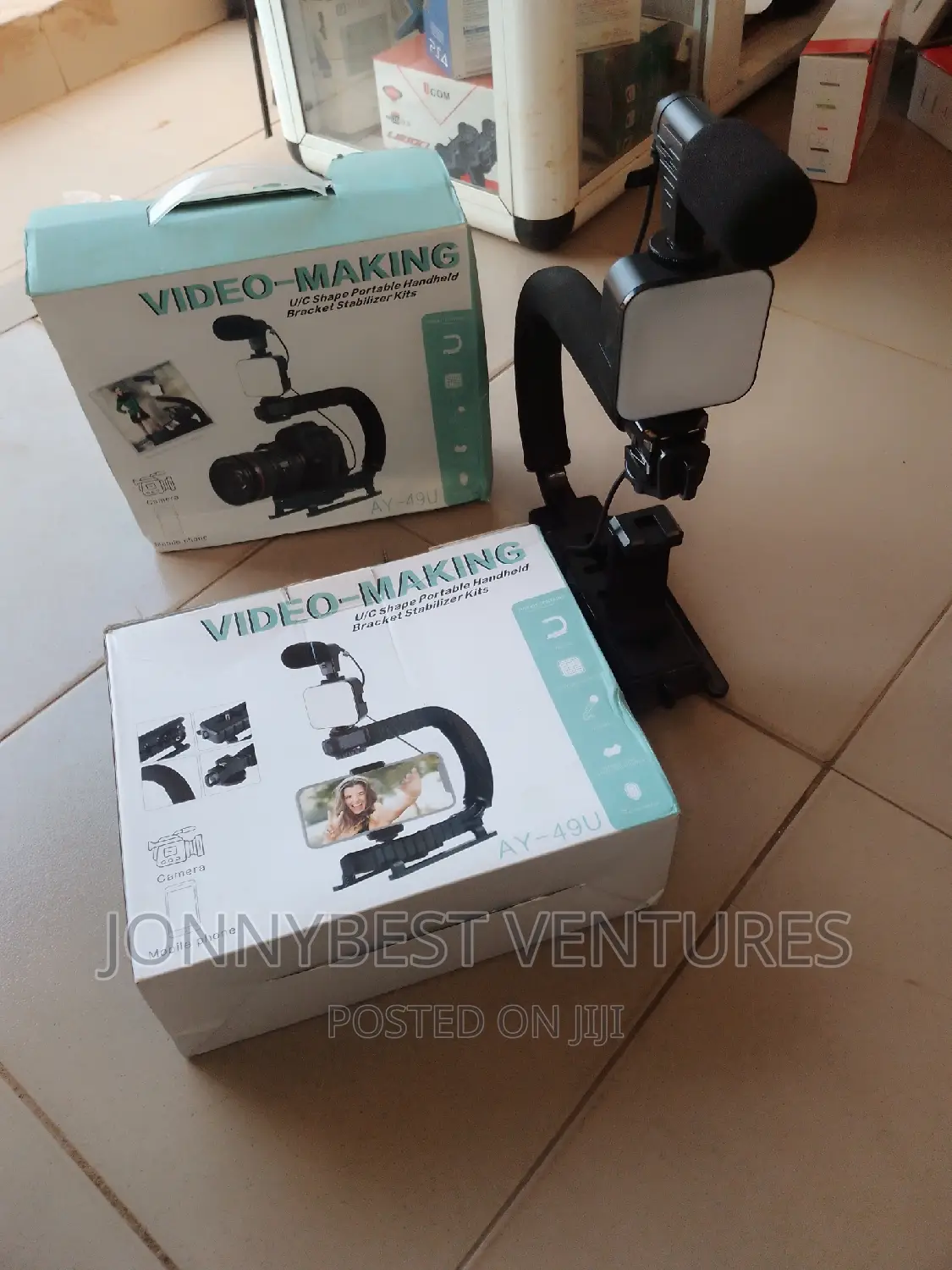 U/C Shape Portable Hand Held Bracket Stabilizer Kit