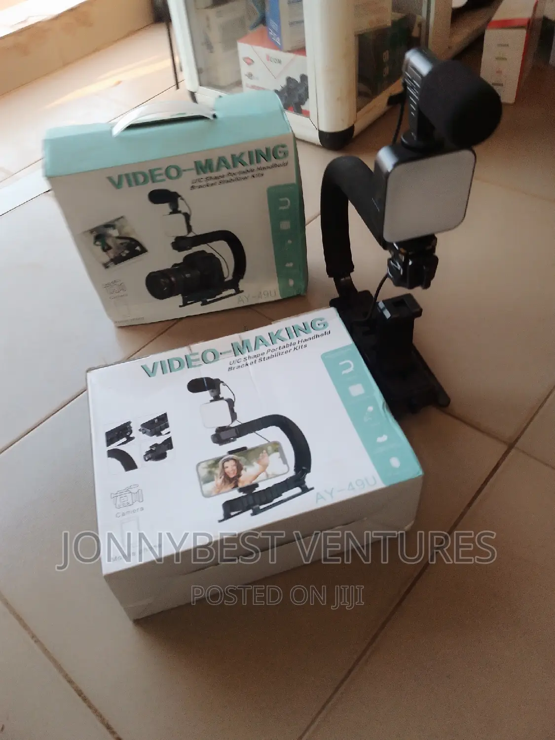 U/C Shape Portable Hand Held Bracket Stabilizer Kit