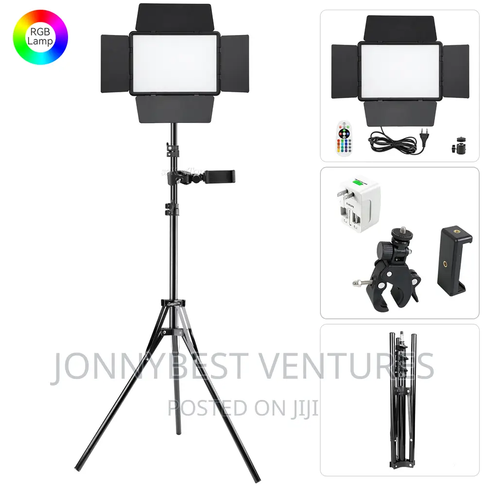 Led Portable Camera Light With Stand
