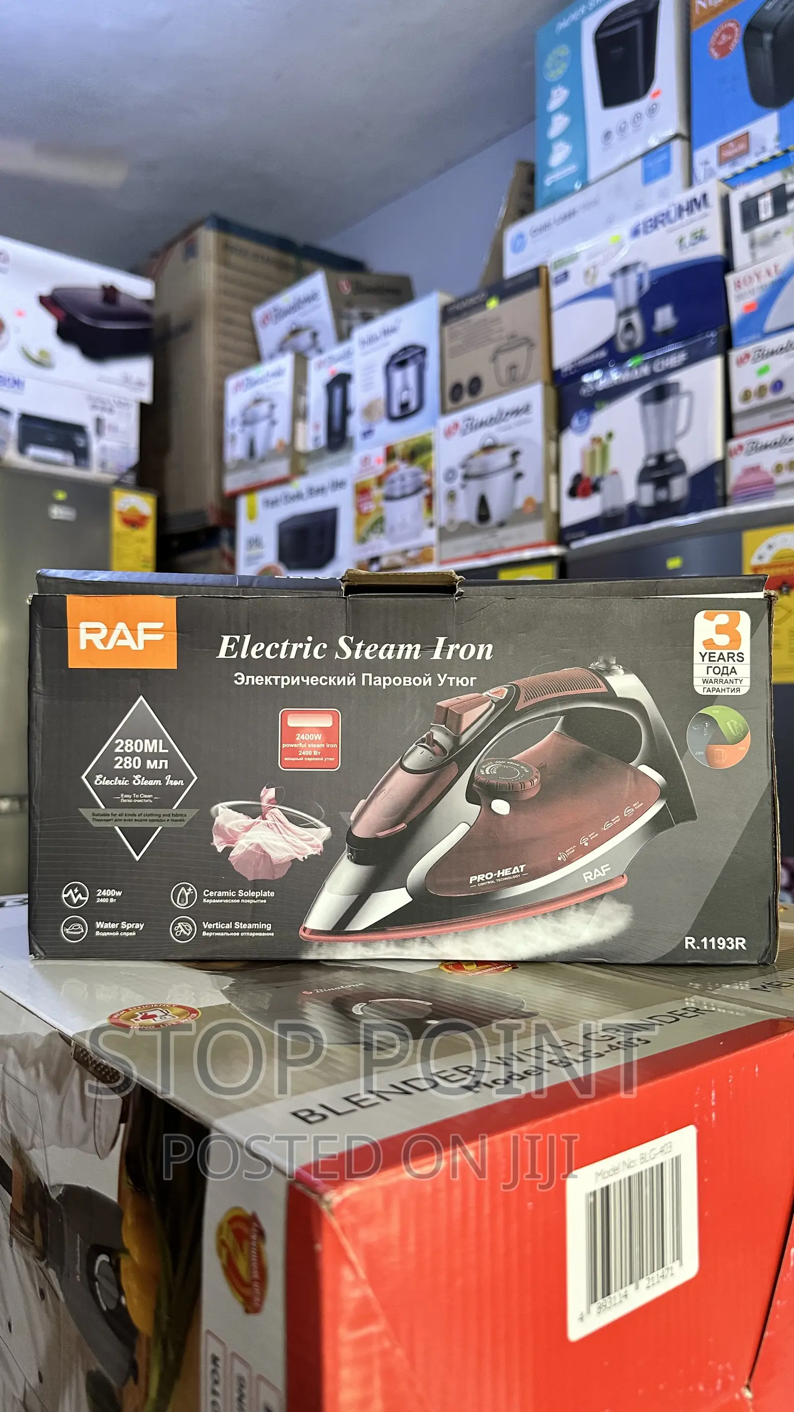 Raf Electrical Steam Iron