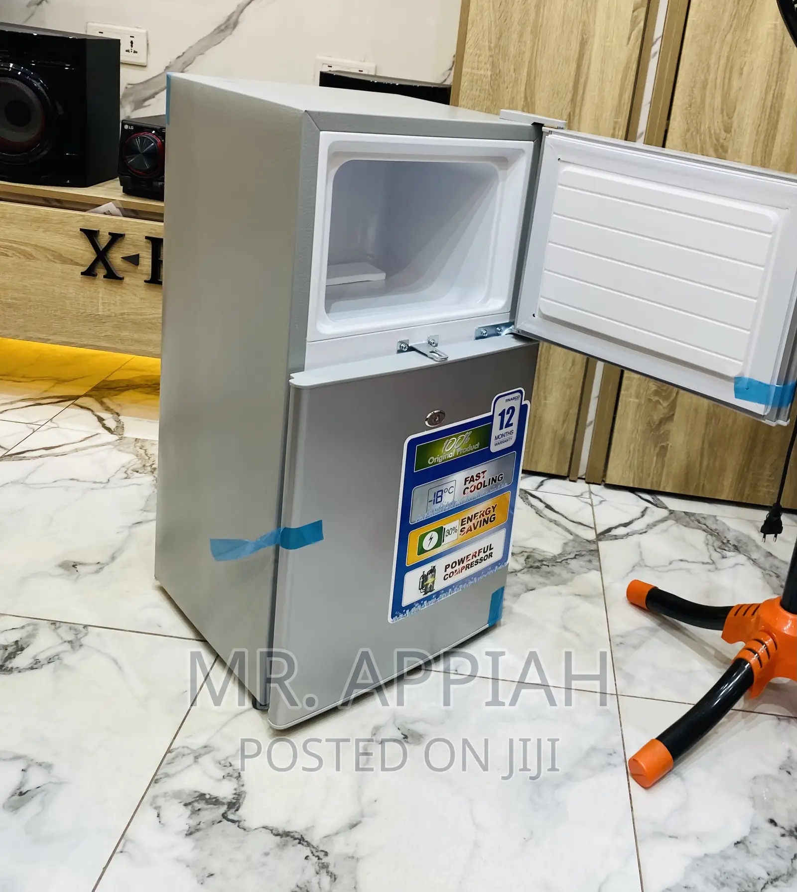 Highly Energy Nasco Nasf2-120 Table Top Fridge(Gray).