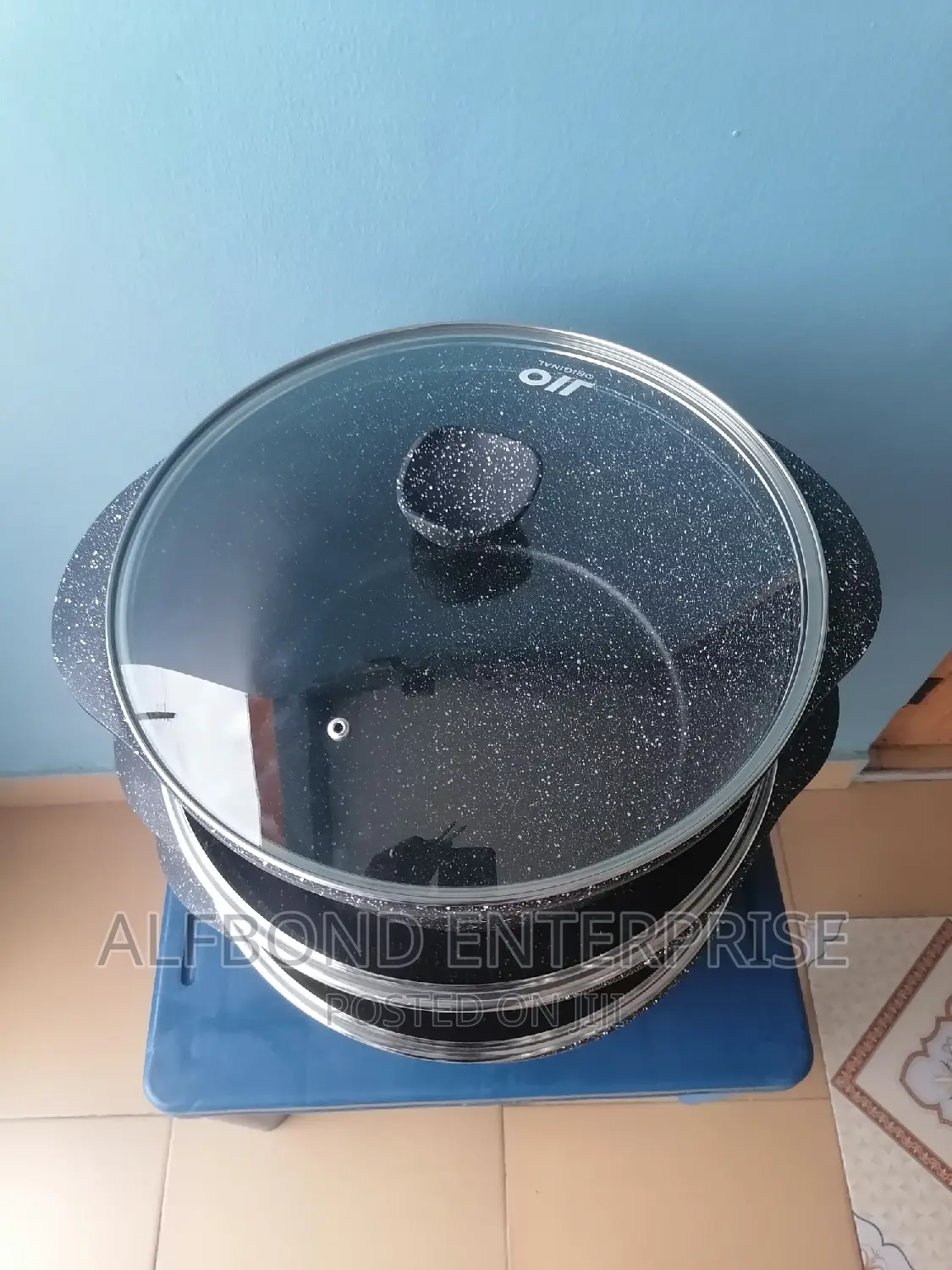Jio Original Cookware Granite 3 Set 6 PCS Casserole