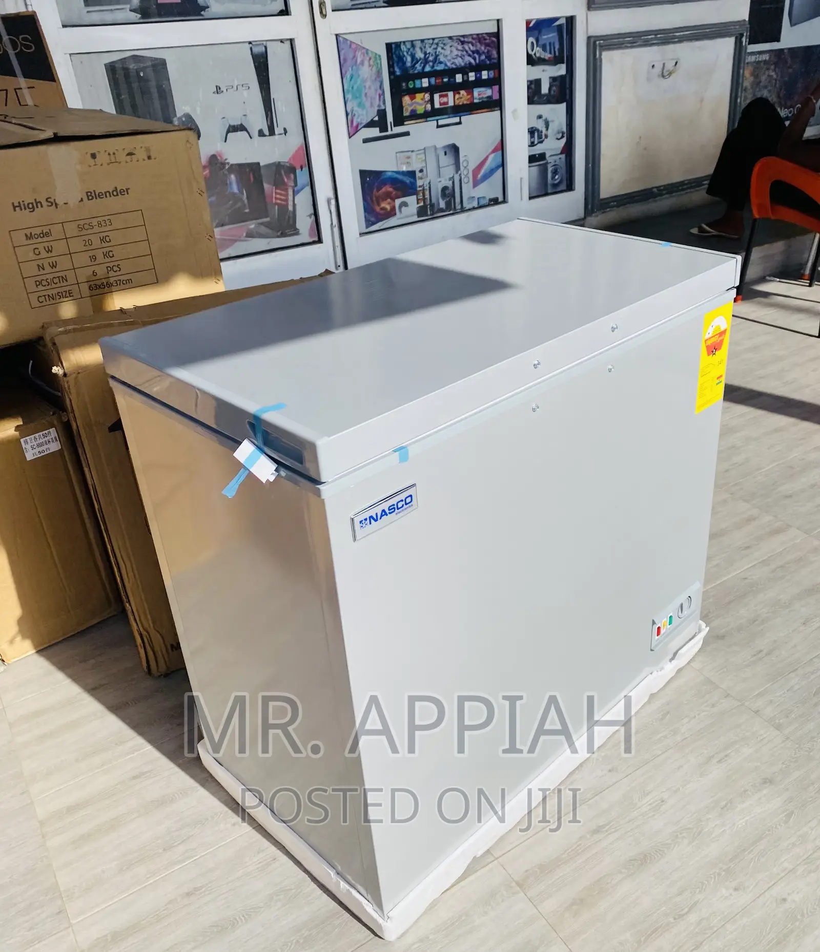 Shop Original Nasco Single Door Freezer(Nas -250FL)Gray.