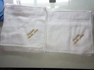 Face Towel Embroidery