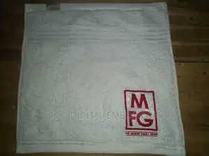 Face Towel Embroidery