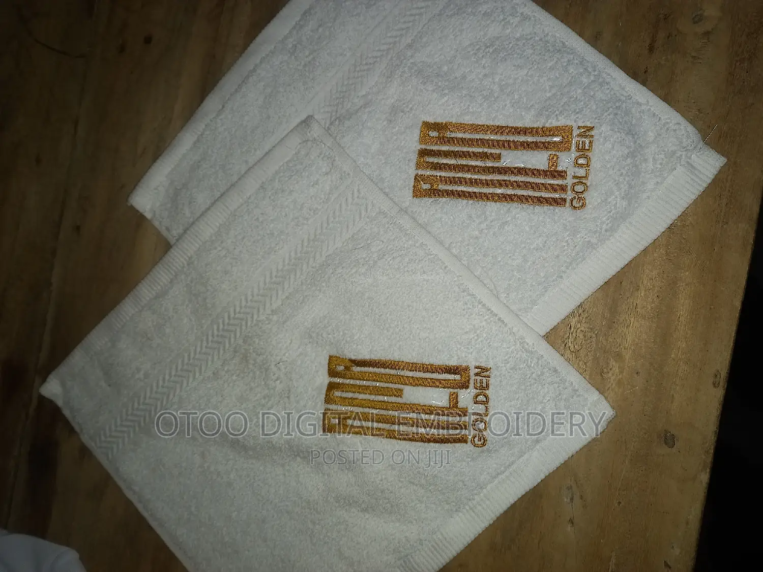 Face Towel Embroidery