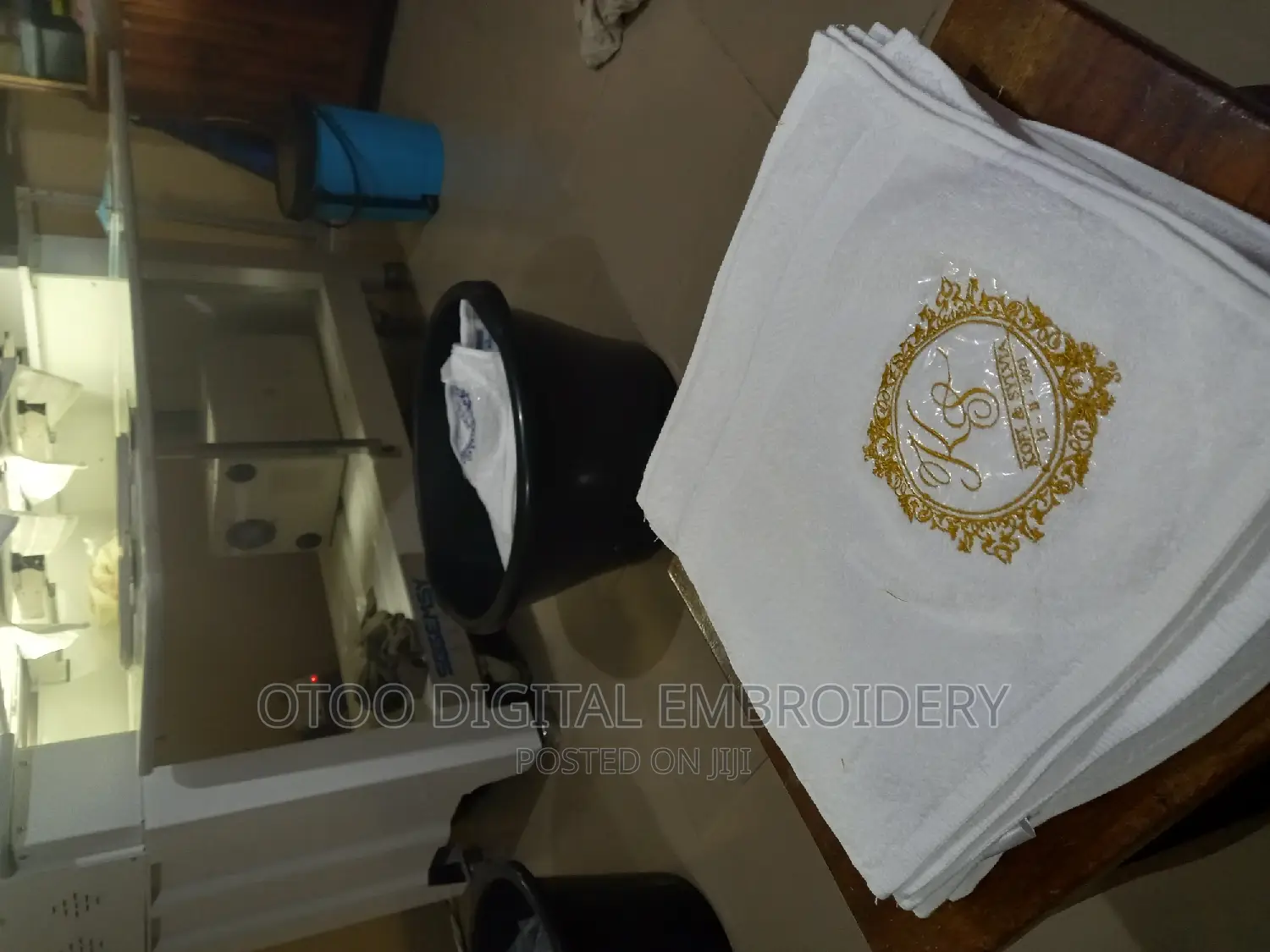 Face Towel Embroidery