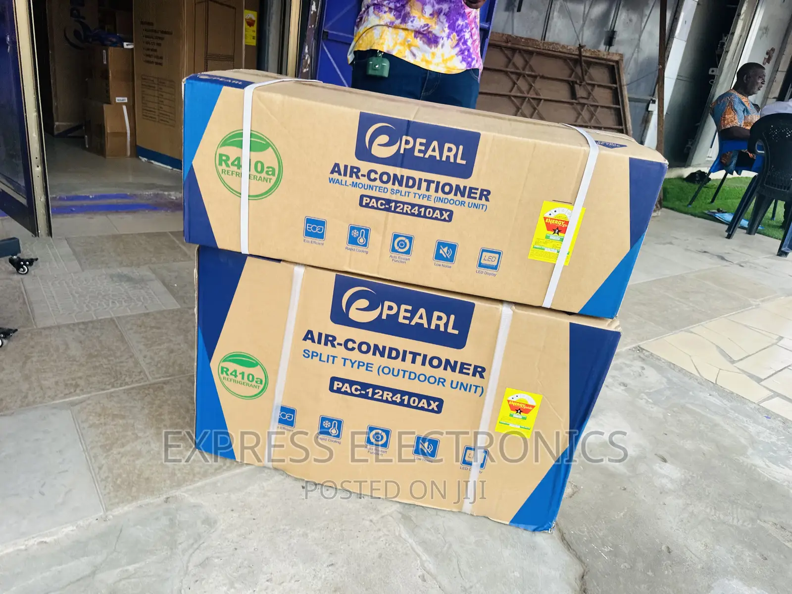 Fast Cooling Split R410 Gas Pearl 1.5hp
